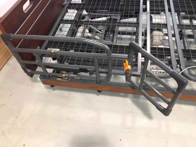 鉄骨フレームの半身のセリウム496mmの病院用ベッドの手すりの部品 1