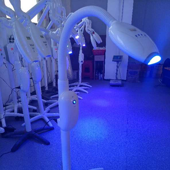 三色の歯科白くなる装置490mm LED漂白システム 0
