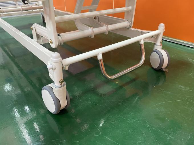 ICUの区部屋の青および白い電気病院用ベッド 0