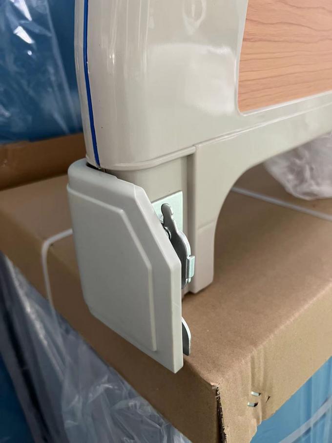 ABS物質的な頭板および踏み板の病院用ベッド木穀物色 0