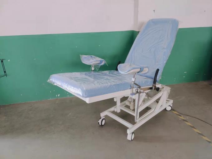電気Obstetric配達テーブルの医学の青い色 0
