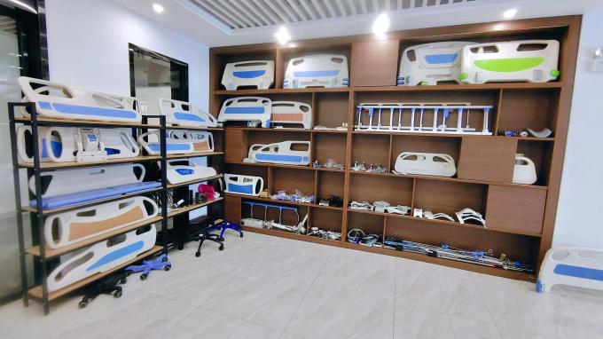 5つのプロフィールの安全折りたたみナイロンArmrestの病院用ベッドの付属品 2
