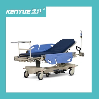 購入 長い生命入院患者の緊急の伸張器のトロリー青い色 オンライン製造