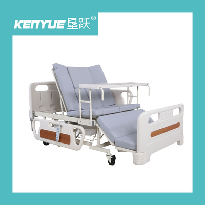 購入 ホワイト 調整可能な電気 多機能看護ベッド 病院用 2090*1020mm オンライン製造