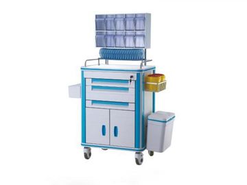 購入 3つの軽い引出しの医学のトロリー カート オンライン製造