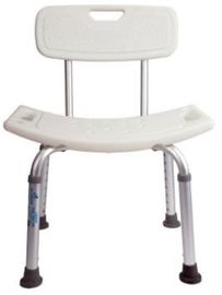購入 実用的なシャワー アルミニウム年配者のために快適な調節可能な入浴用チェア オンライン製造