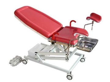 購入 電気obstetricベッドのgynecologyの特別なobstetricベッド色のピンク オンライン製造