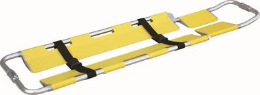 購入 黄色い色の革紐が付いている携帯用折りたたみ伸張器の病院の脊柱板 オンライン製造