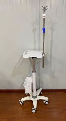 購入 コンピュータ トロリー標準的なタイプ モニターのトロリー コンピュータ ワークステーション トロリー オンライン製造