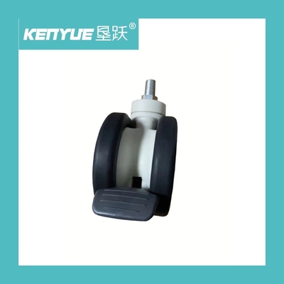 病院5つのインチの二重列の足車白い医学のAdjustmentl