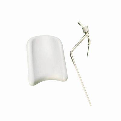 病院PU材料の泡の足のホールダー白く黒い配達ベッドの付属品