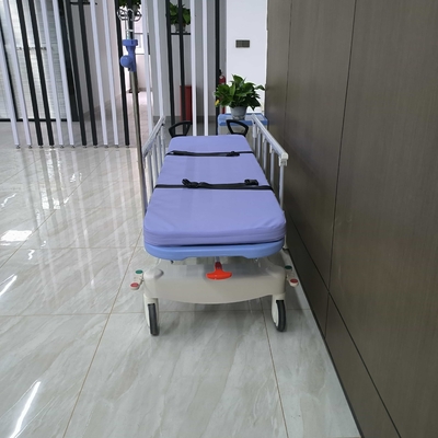 水力ストレッチャー H病院用医療機器 患者用車 折りたたむガードレール 車椅子移動 b