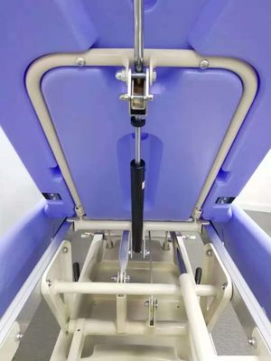 緊急のPatientTransfer CartRotatingの側面柵の中央足車150mmの忍耐強い移動の伸張器