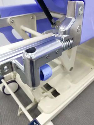 緊急のPatientTransfer CartRotatingの側面柵の中央足車150mmの忍耐強い移動の伸張器