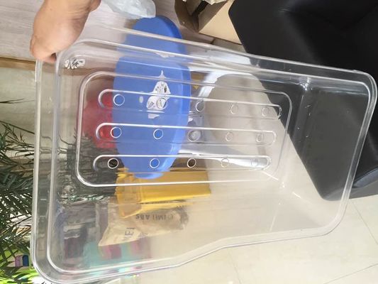 赤ん坊のためのまぐさ桶の付属品の病院の赤ん坊の洗面器の透明な材料