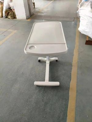 高さ調節の病院用ベッドの付属品の病院の調節可能なベッドのテーブル