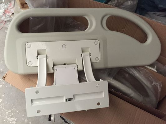 BedrailsがMedicallのために白い色PPを柵寝かせる医学プロダクト付属品は病院用ベッドの部品のための味方する