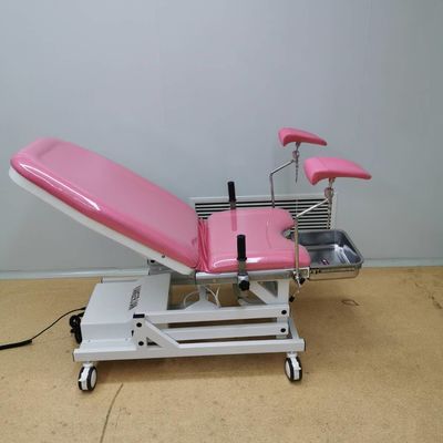 電気obstetricベッドのgynecologyの特別なobstetricベッド色のピンク