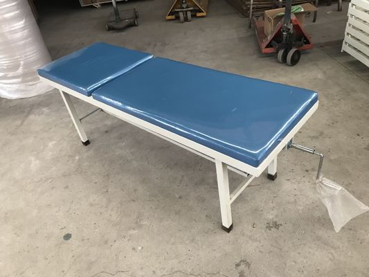 手動身体検査のソファの鋼鉄噴霧の簡単な検査のベッドの青