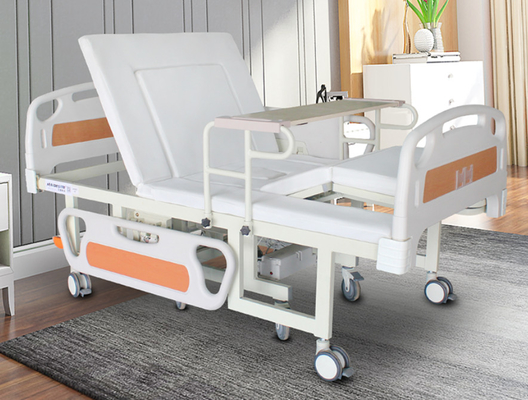 Bedpanの取り外し可能な車椅子の白の家の電気看護のベッド