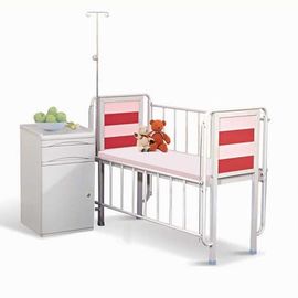 1つの不安定な高さの調節可能な病院のベビー ベッドとの医学の家具の病院の赤ん坊のまぐさ桶のピンク色