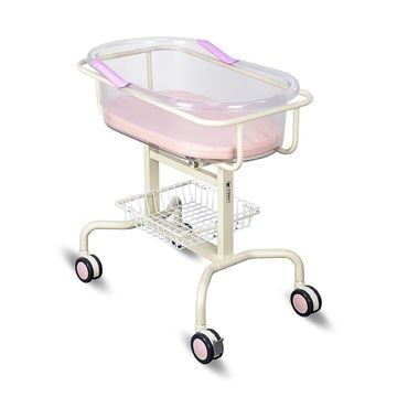 病院の子供は空気ポンプばね制御ABS洗面器の新生の病院用ベッドを寝かせる