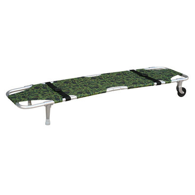 足車が付いているアルミ合金160Kgs Armygreenの救助の折りたたみ伸張器