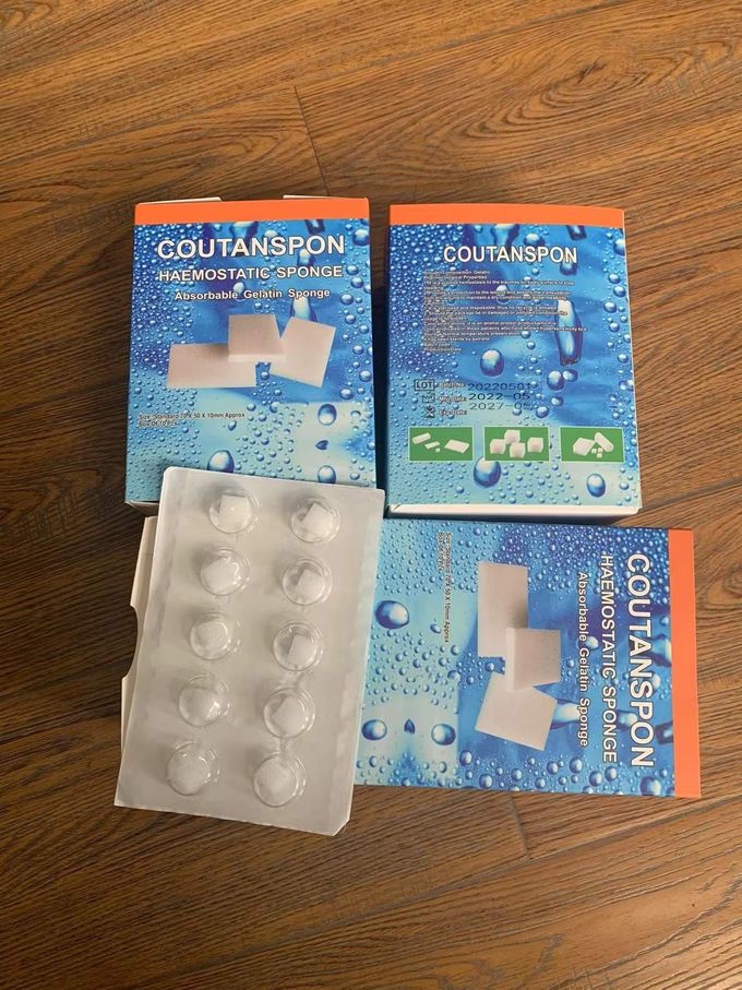 医療用歯科血止性スポンジ 吸収性ジェラチンスポンジ 0
