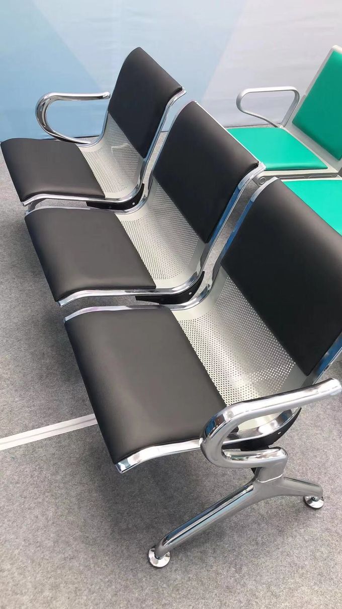 快適な待合室家具のための金属PU病院待合室椅子 0